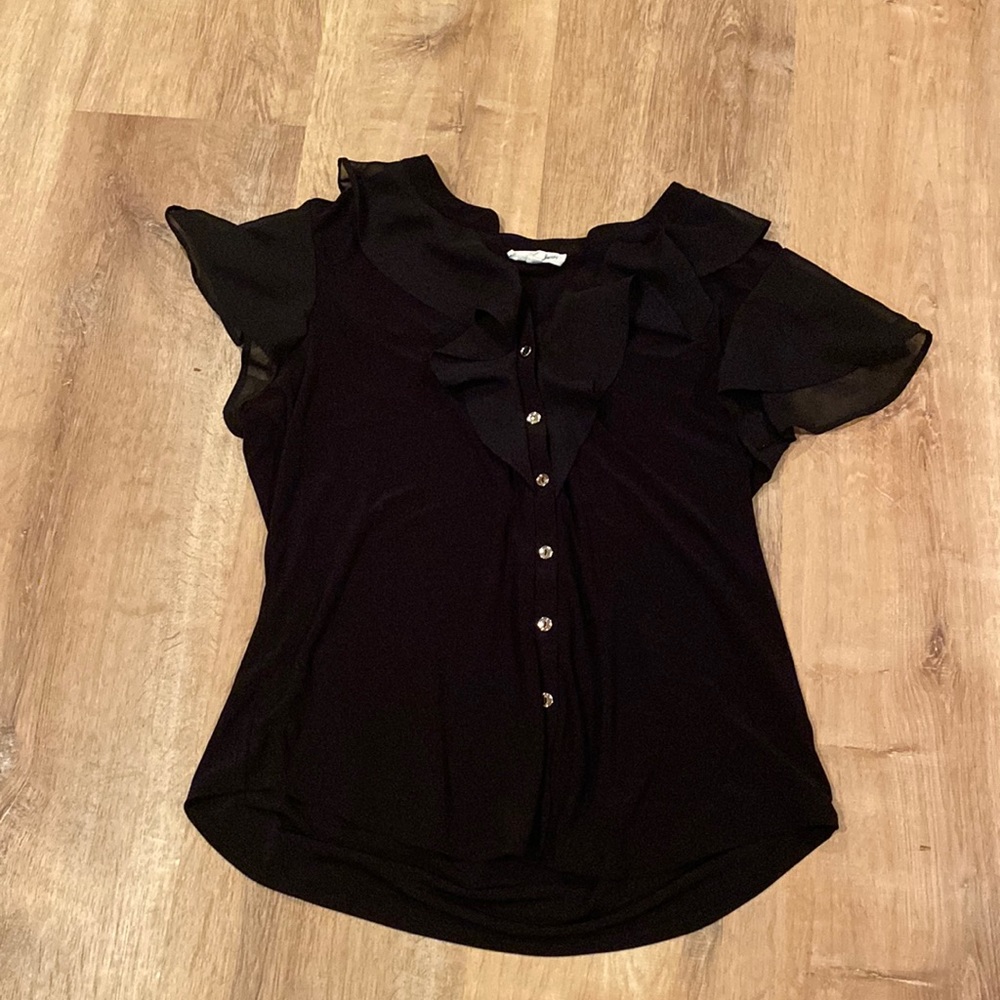 NWOT BLACK BLOUSE